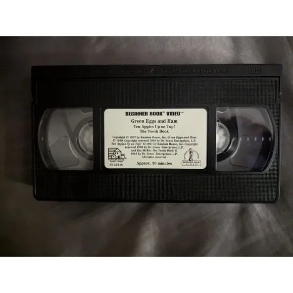 Dr. Seuss Green Eggs and Ham VHS + Other Seuss Stories - Picture 3 of 3